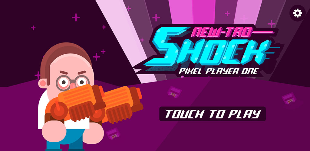 Banner of Newtro Shock - Pixel Player One 1.0.03