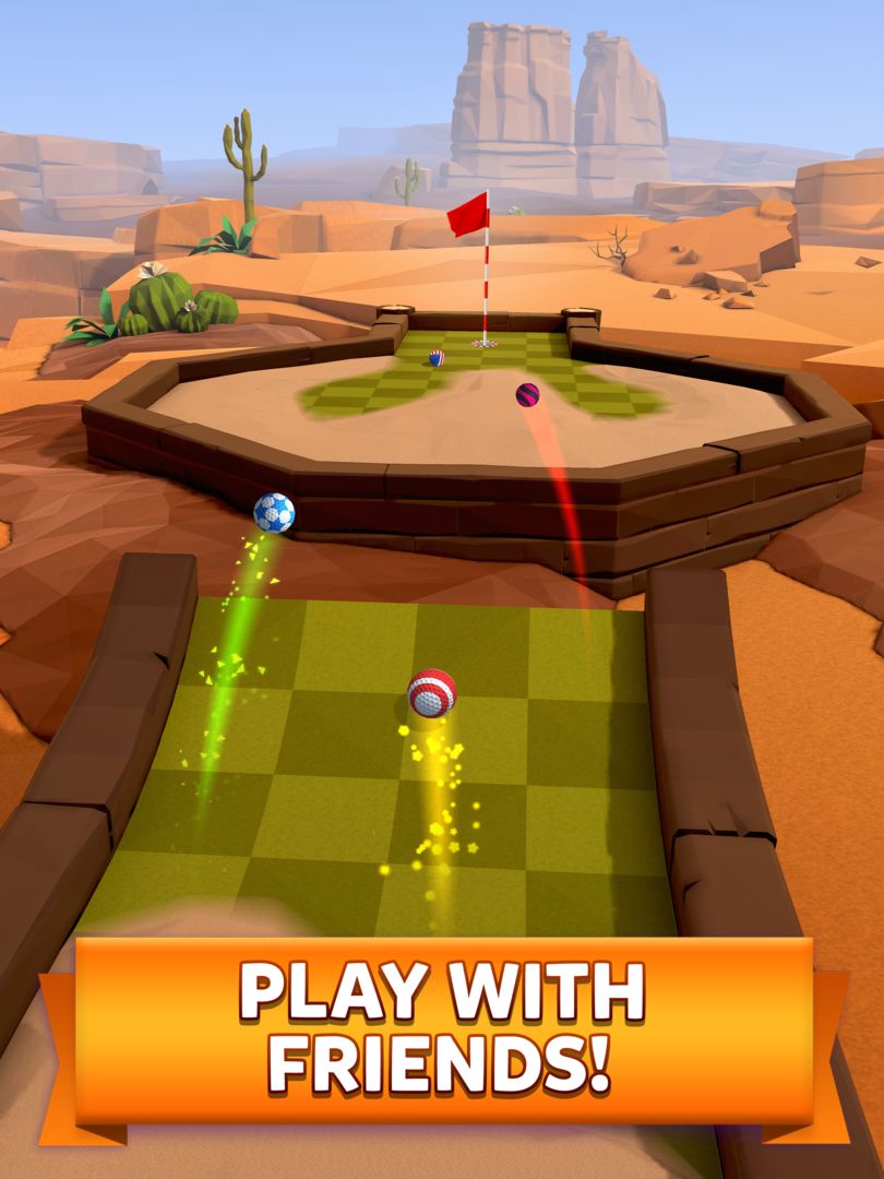 Screenshot of Golf Battle