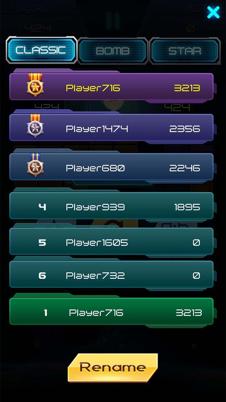 Galaxy Block Puzzle 게임 스크린샷