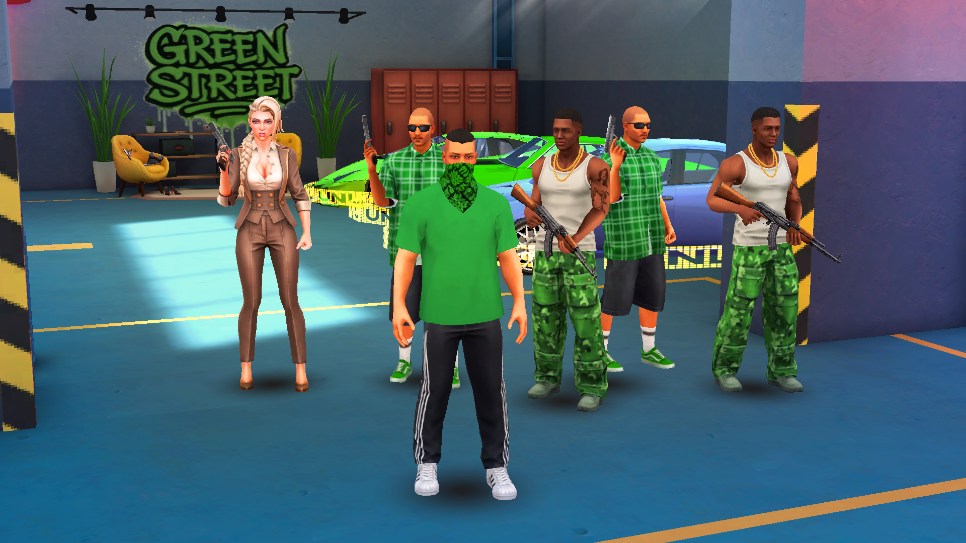 Gangs Fighter Game Screenshot
