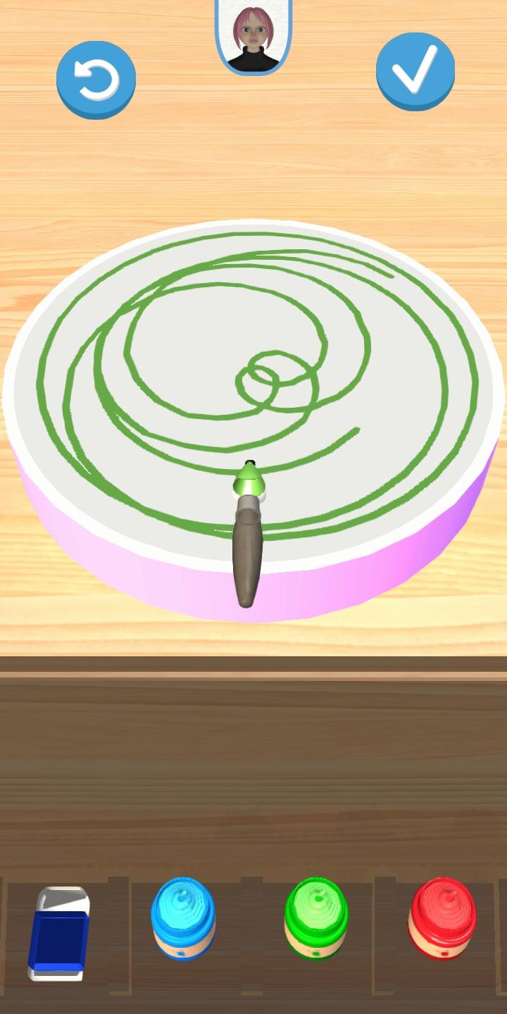 Spin Art ゲームのスクリーンショット