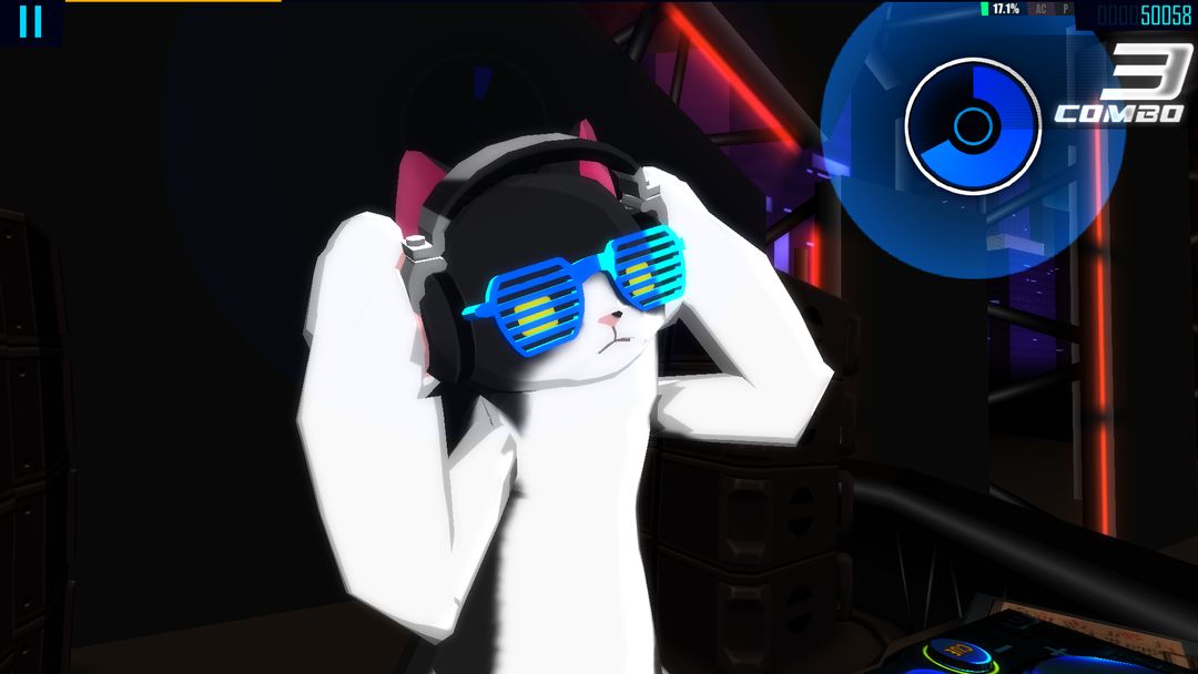 CAT THE DJ - Real DJing Game 게임 스크린 샷