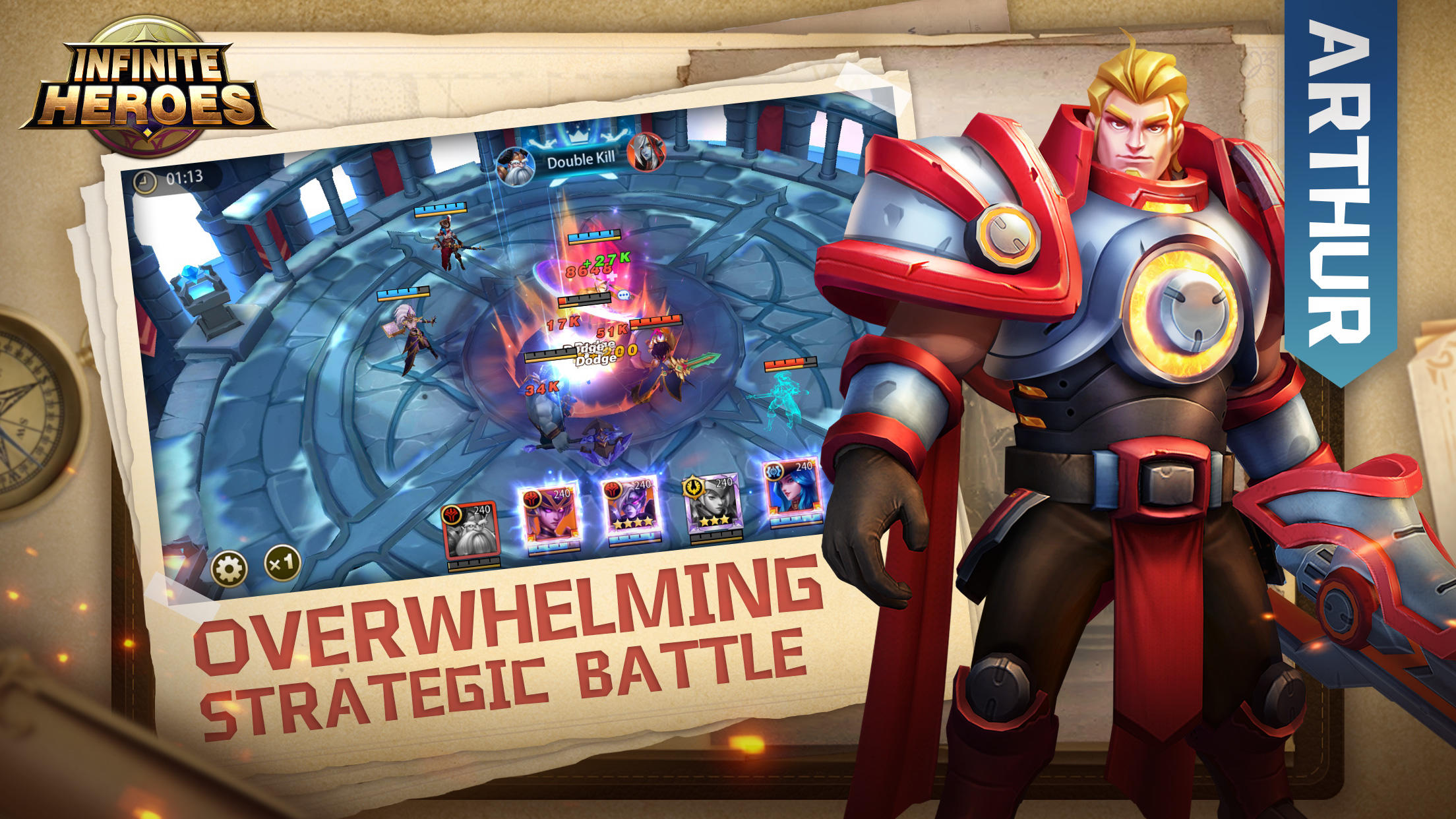 Infinite Heroes screenshot game