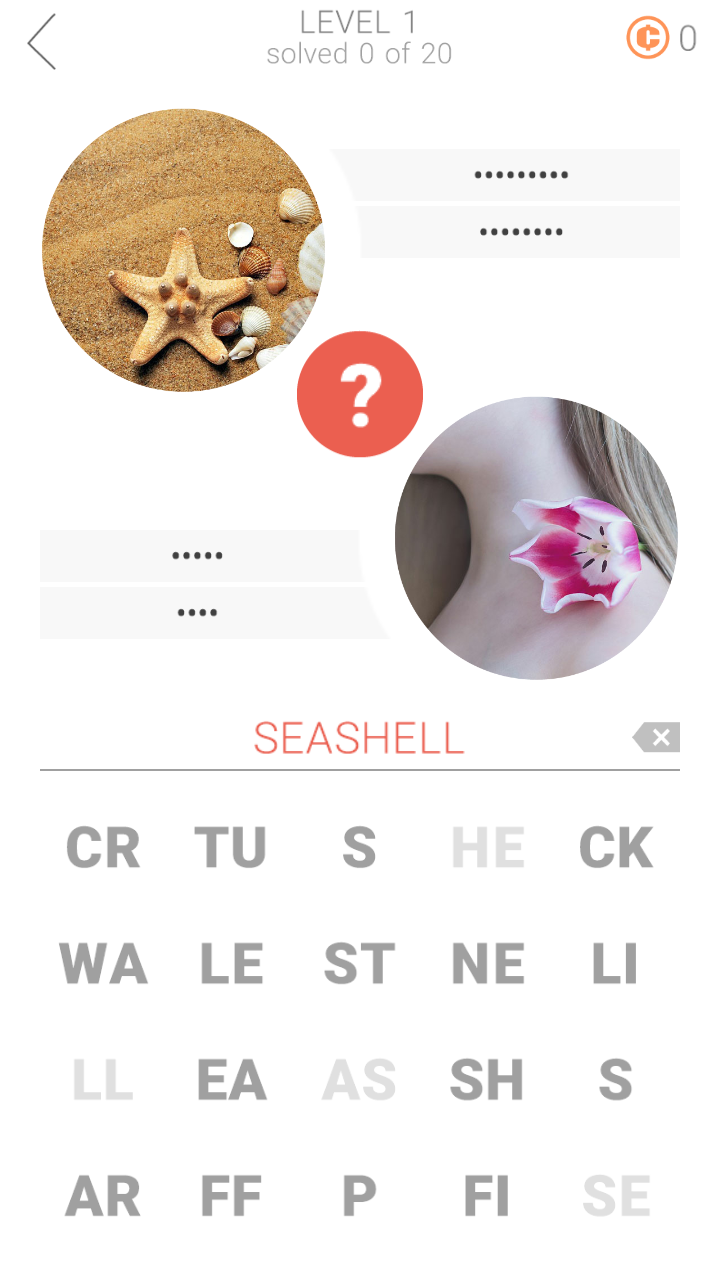 11 Clues: Word Game Game Screenshot