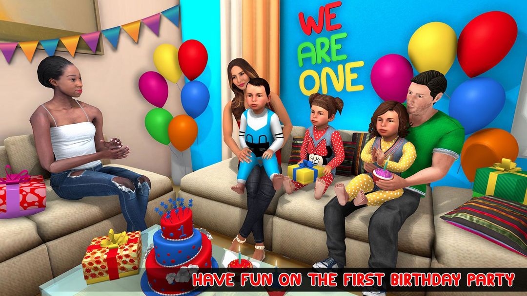 Mother Simulator Triplet Baby screenshot game