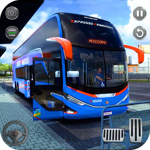 Download do APK de euro jogo de ônibus dirigindo para Android