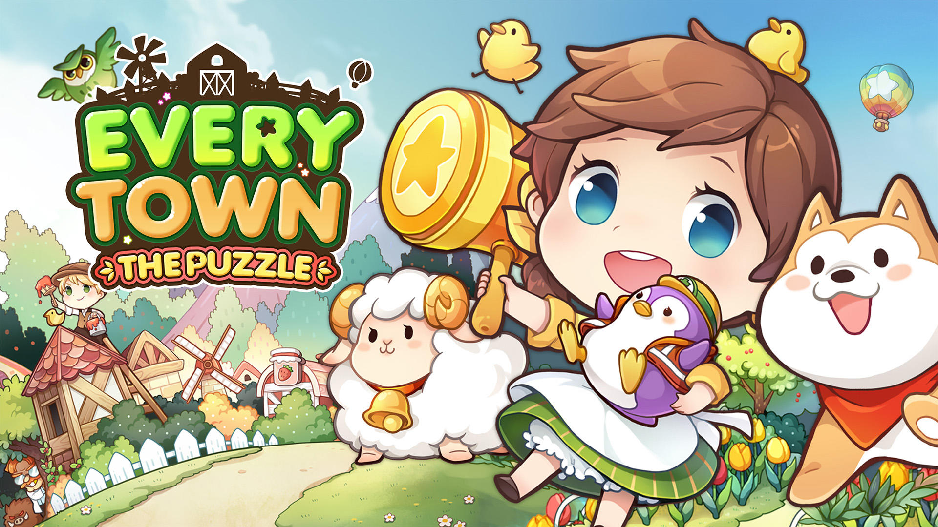 Everytown The Puzzle Game Screenshot