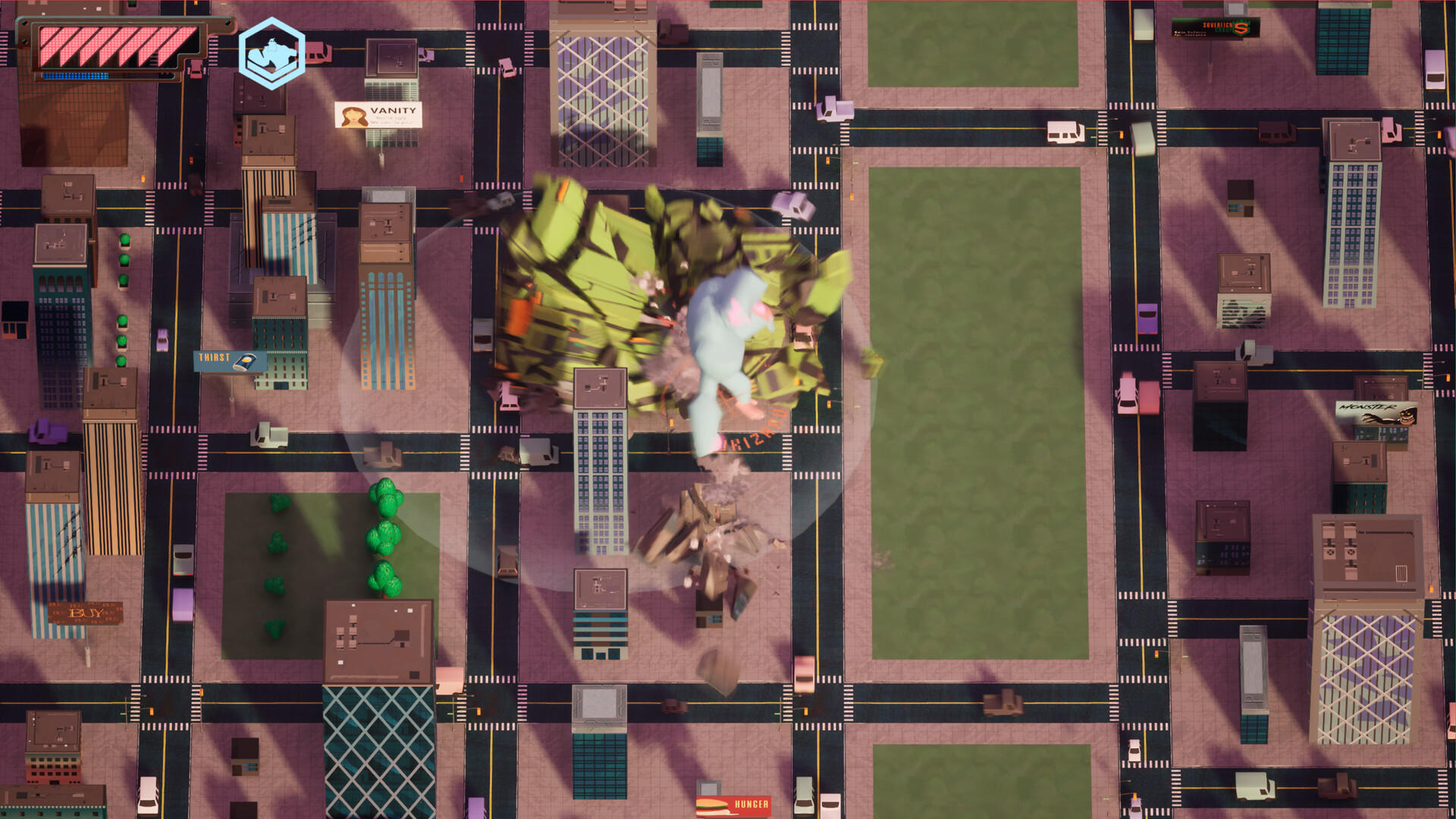Screenshot of Kaiju Fury Turbo