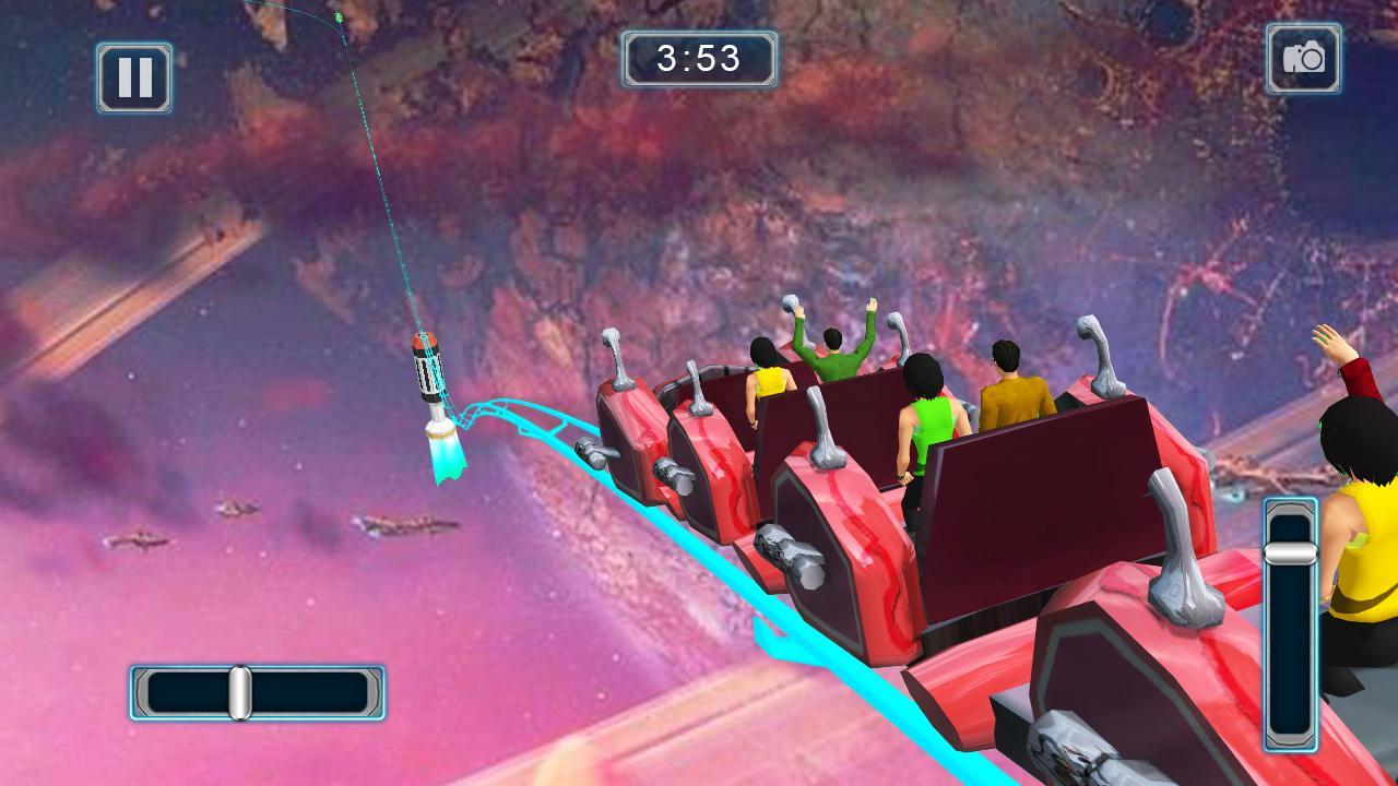 Roller Coaster Simulator Space screenshot game