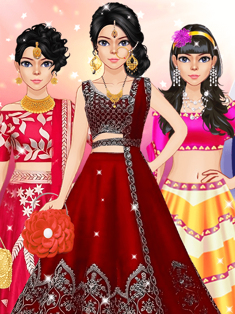 Indian Wedding Game | Mahendi | Haldi | Makeup | Dressup ❤️‍🔥#gaming  #viral - YouTube