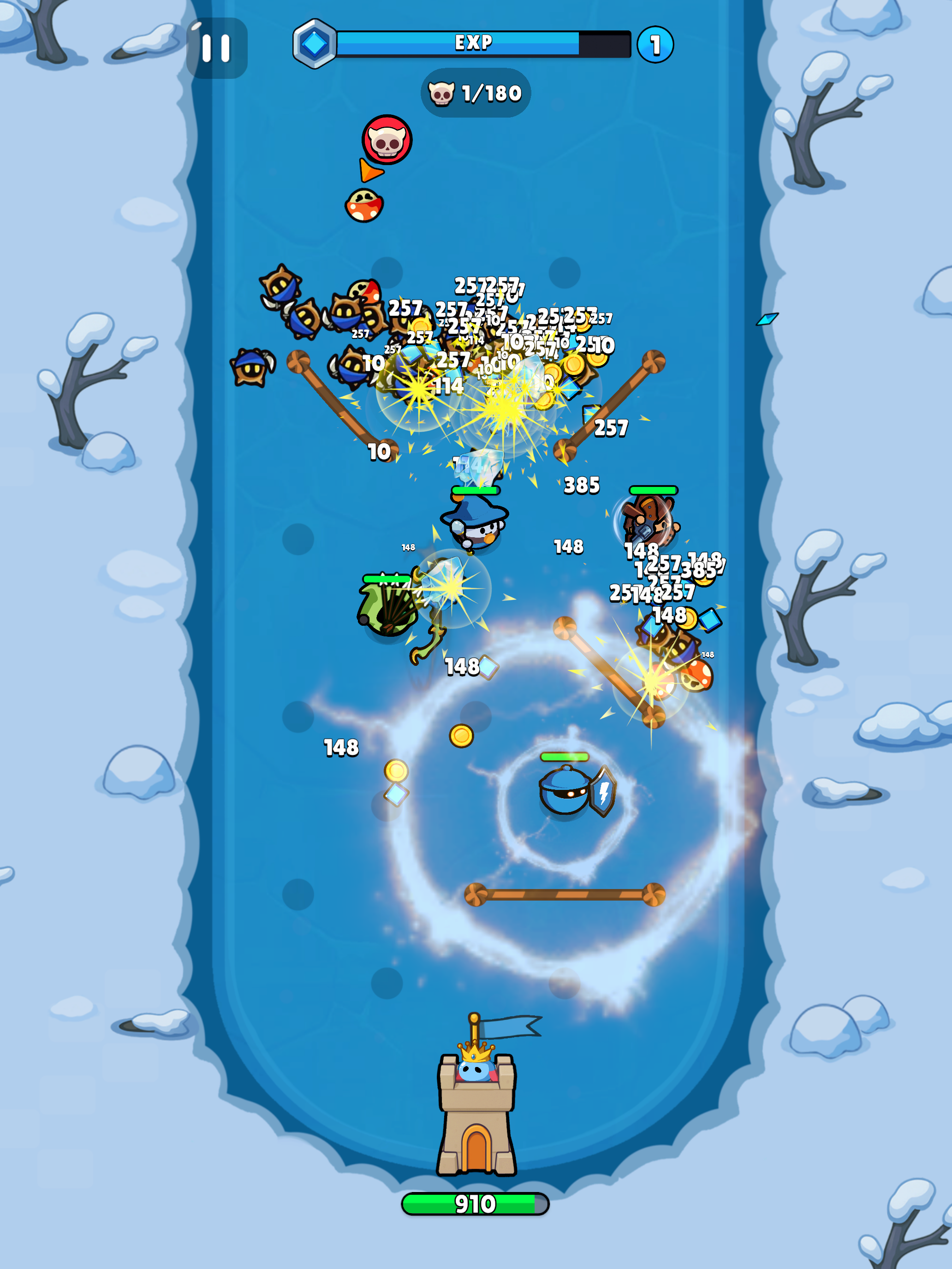 Sling Fling Game Screenshot