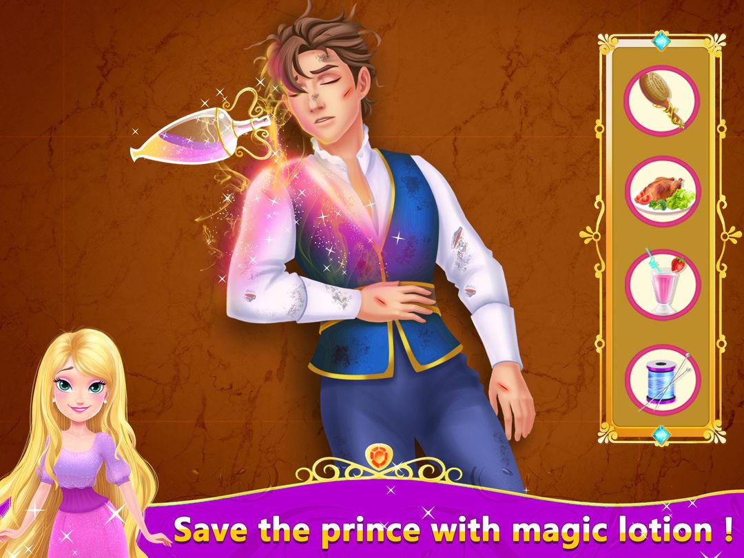 Long Hair Princess 3: Sleep Sp screenshot game