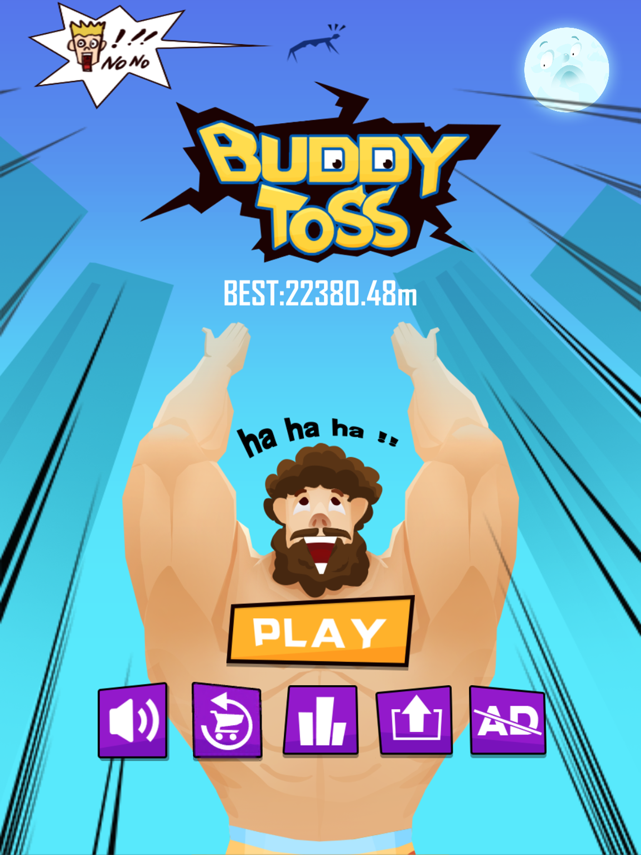Screenshot of Buddy Toss