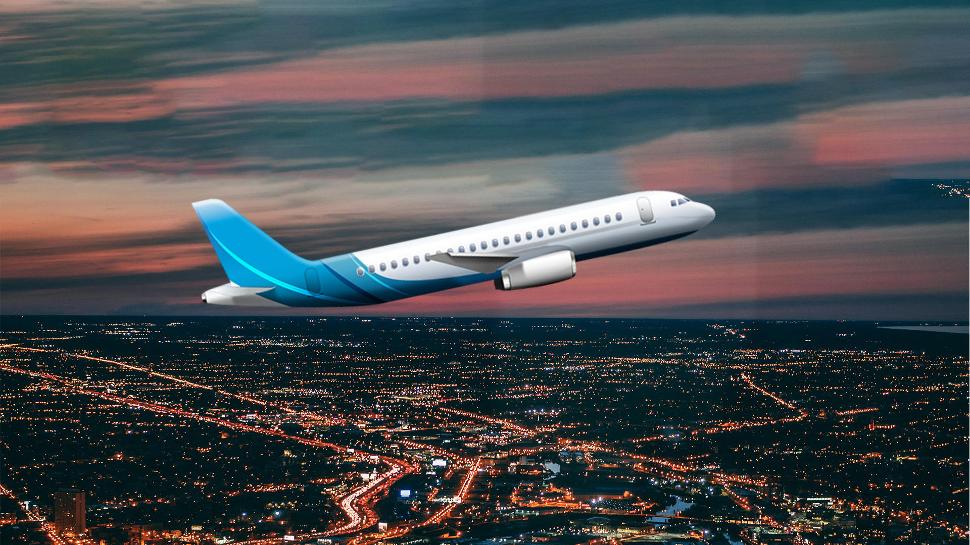 Captura de Tela do Jogo Jogos de voo de avião 2024