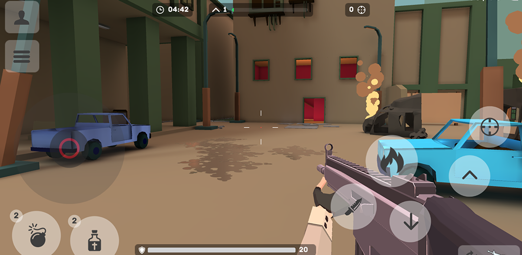 Banner of Mental Gun 3D- Pixel Multiplayer 0.2.83