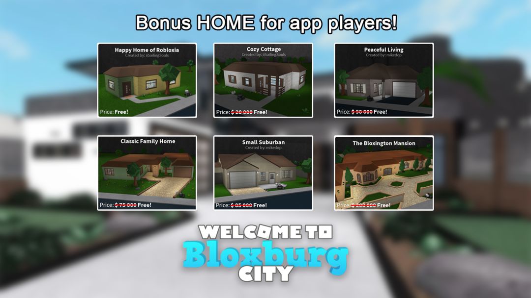 Bloxburg City - Free RBX screenshot game