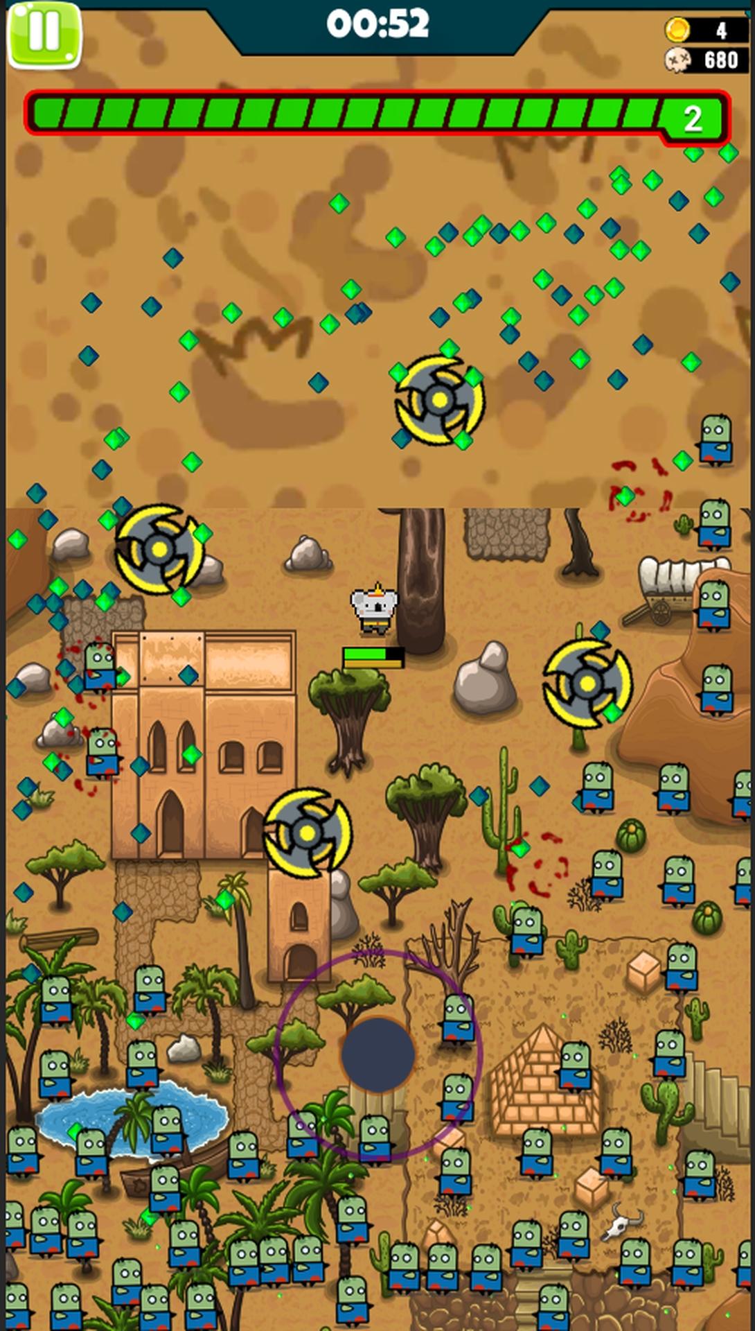 Screenshot of Monster Mayhem: Survival io