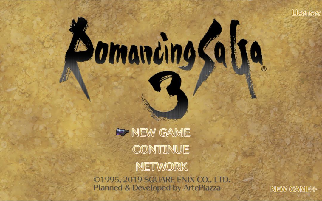 Romancing SaGa 3 ภาพหน้าจอเกม