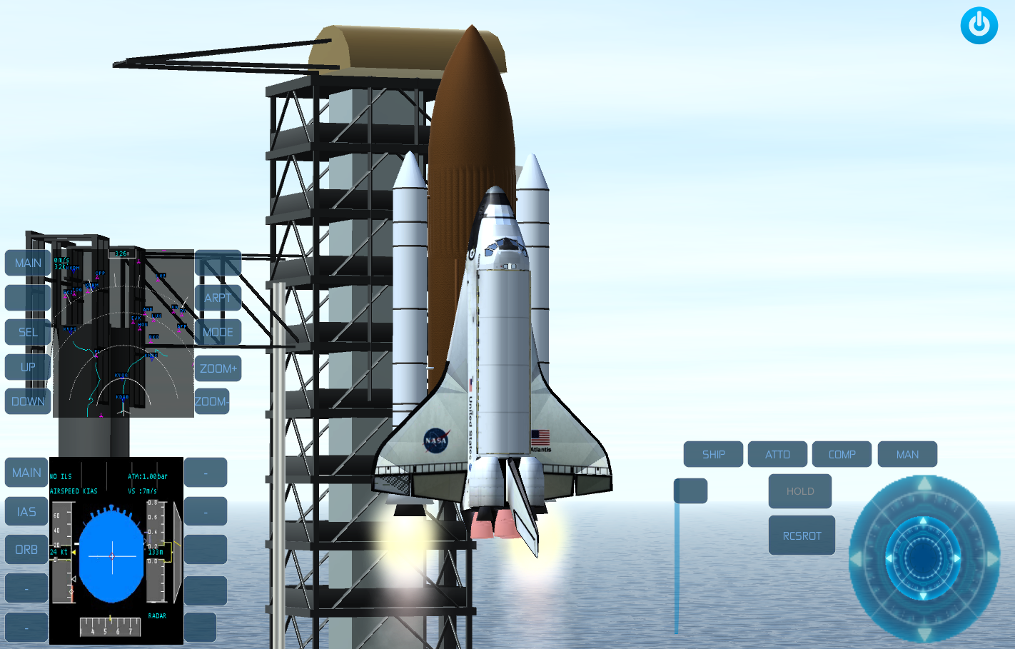 Space Simulator Game Screenshot