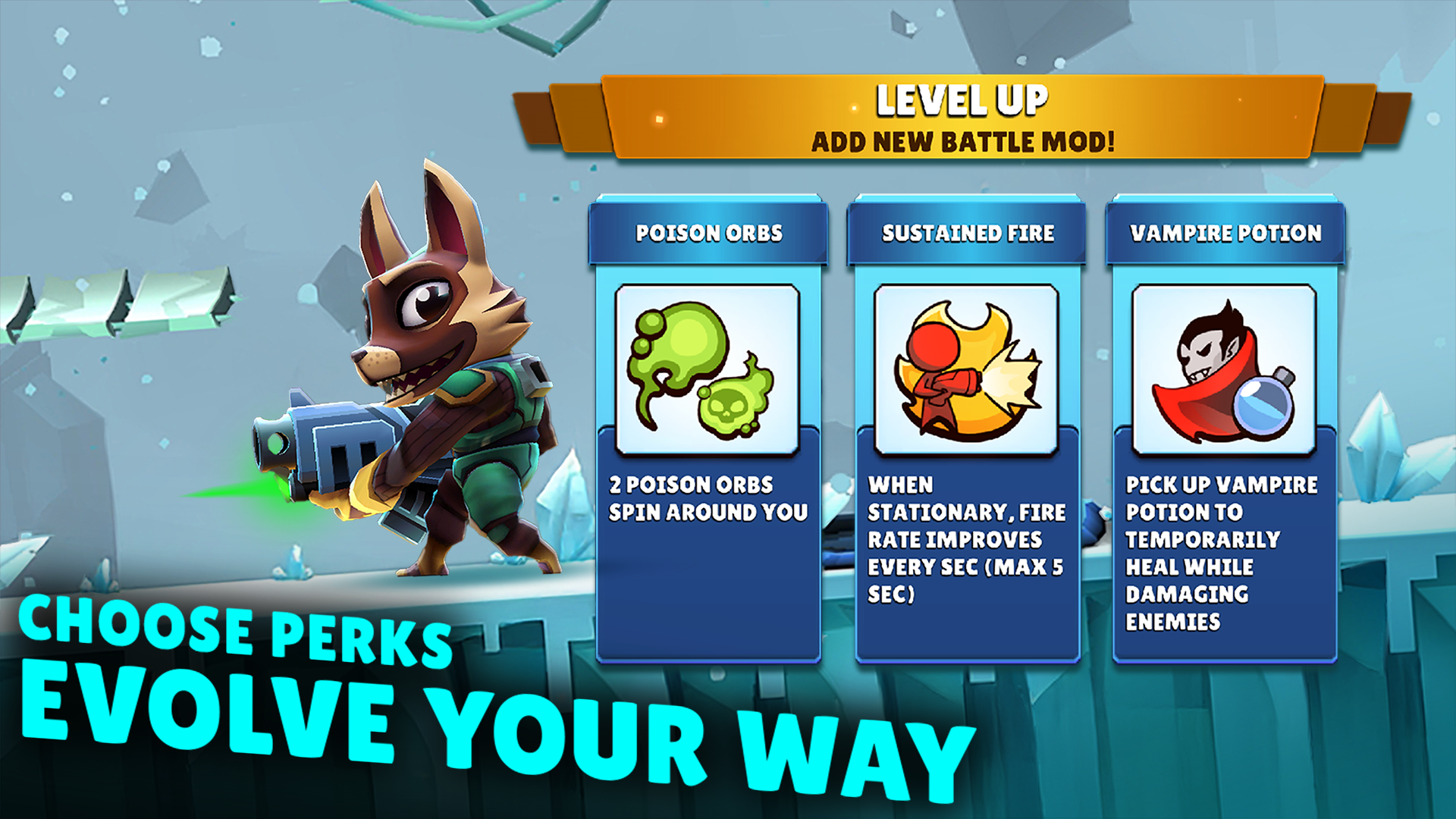 Autogun Heroes: Run and Gun Game Screenshot