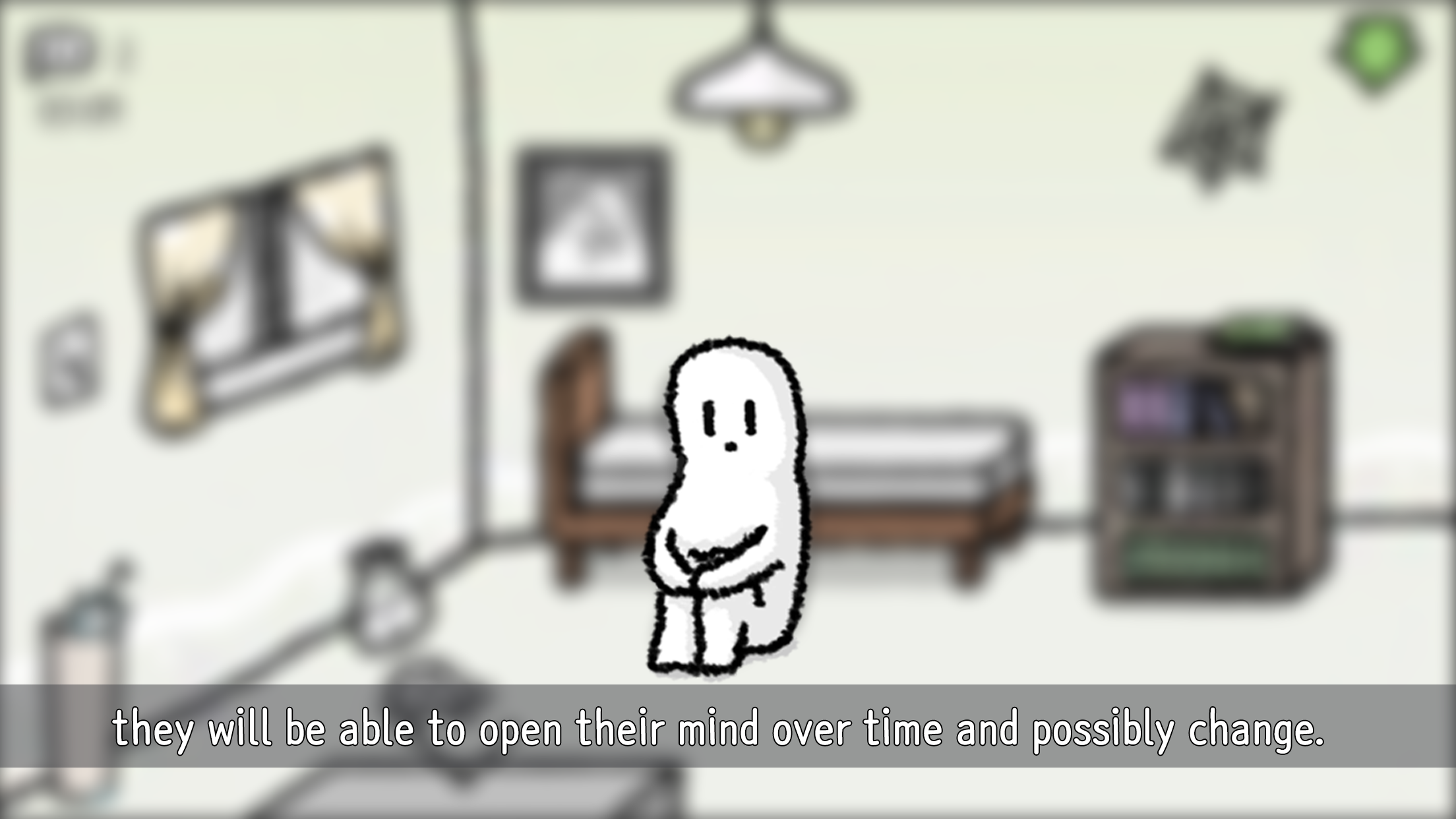Rainy single room Game Screenshot