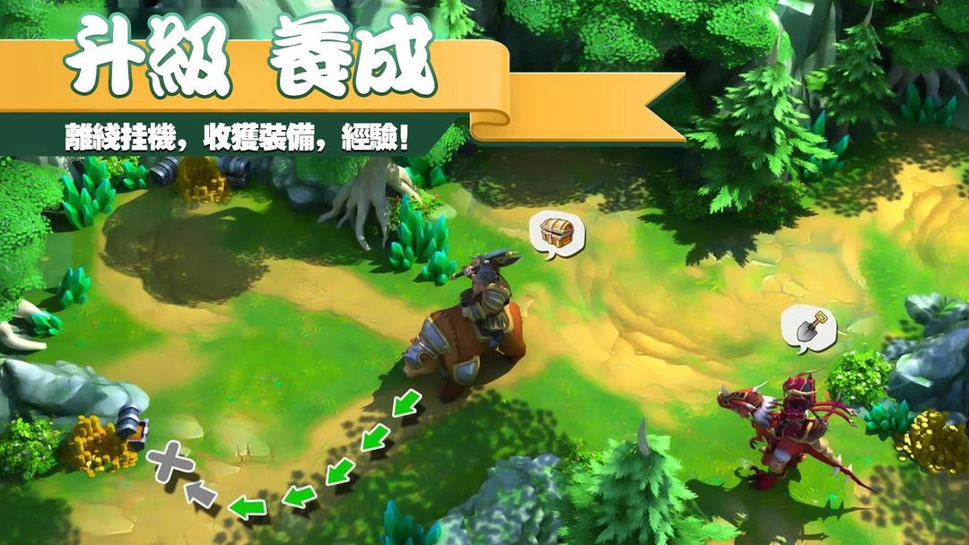 Idle Warrior 3D screenshot game