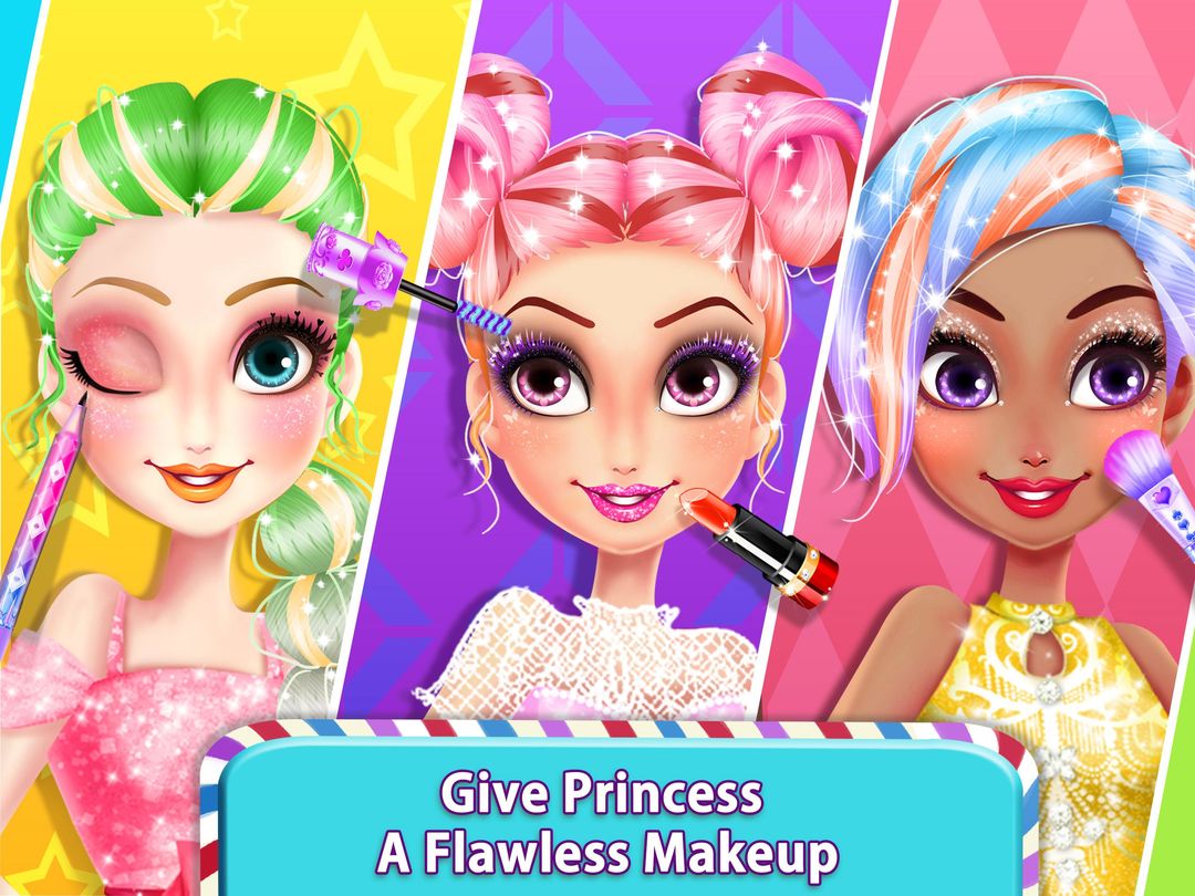 Screenshot of Dreamtopia Princess Hair Salon
