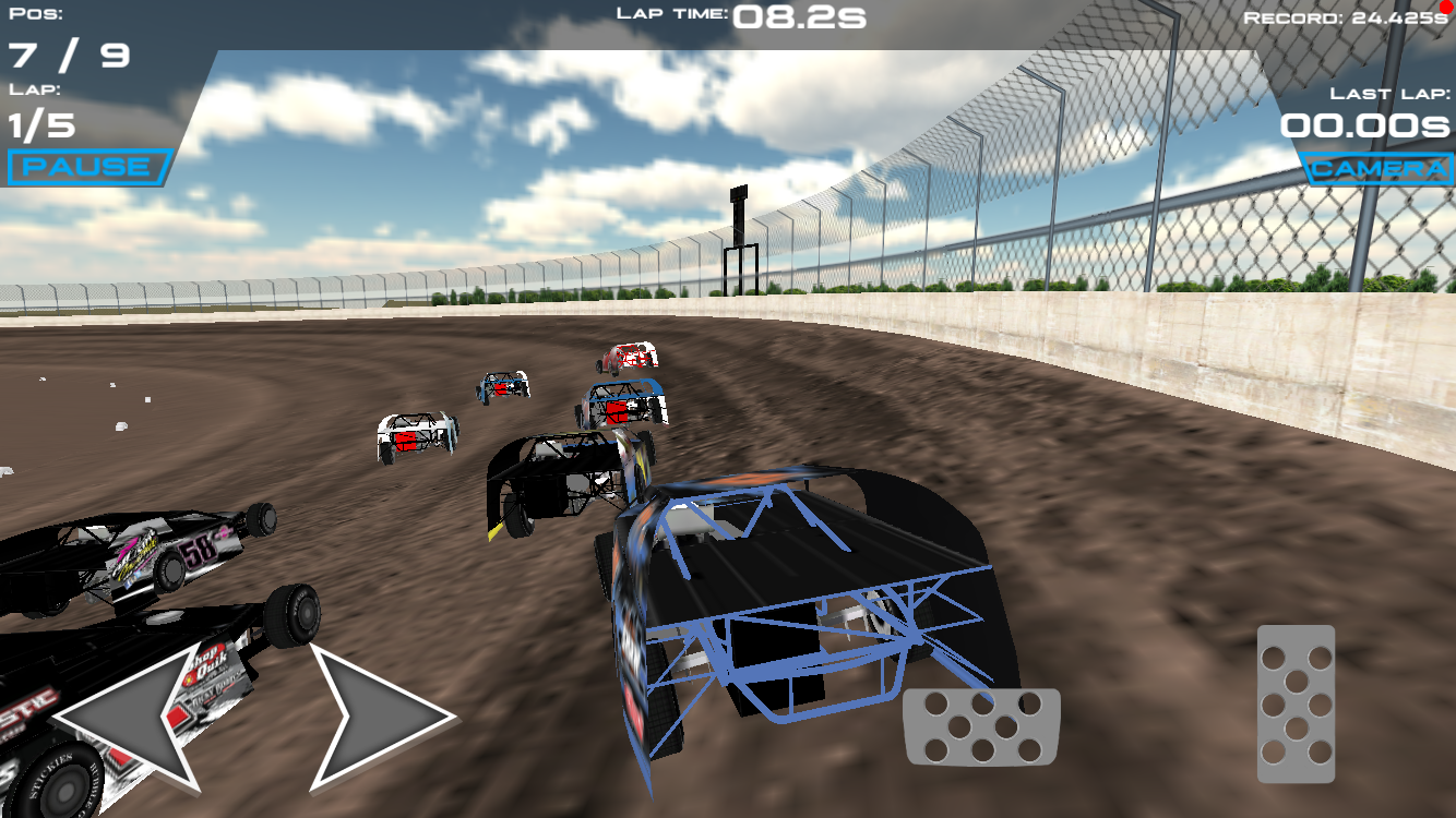 Dirt Trackin Game Screenshot