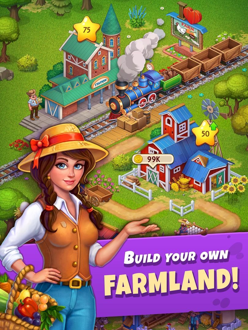 My Idle Farm: Township Saga遊戲截圖
