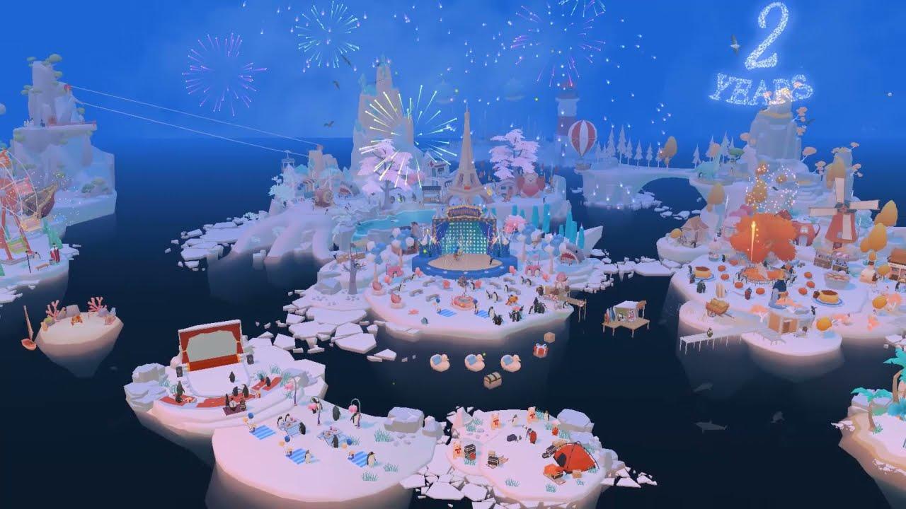 Screenshot of the video of Penguin Isle