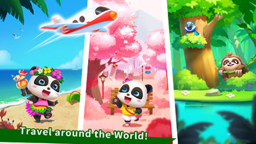 Скриншот игры Baby Panda's Airport