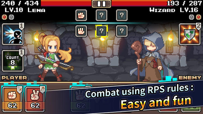 Скриншот игры RPS Saga
