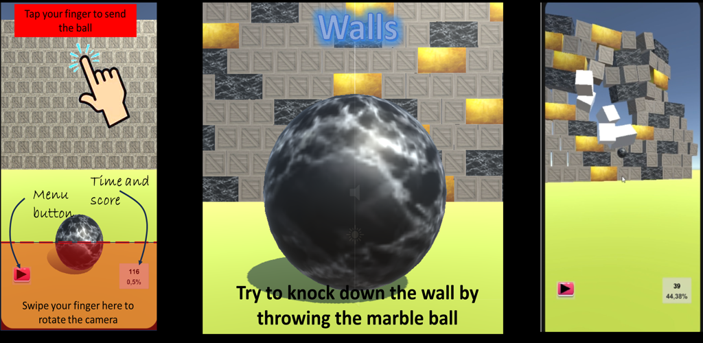  ภาพหน้าจอของวิดีโอ walls