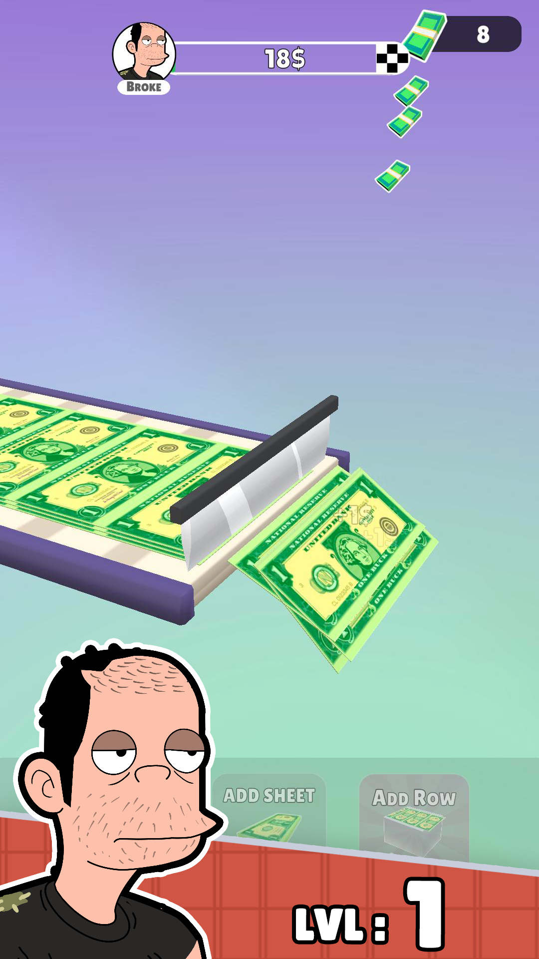 방치형 돈 만들기 3D 게임 스크린 샷