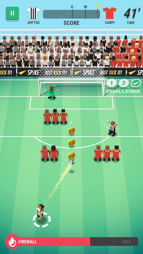 Tiny Striker: World Football 게임 스크린 샷