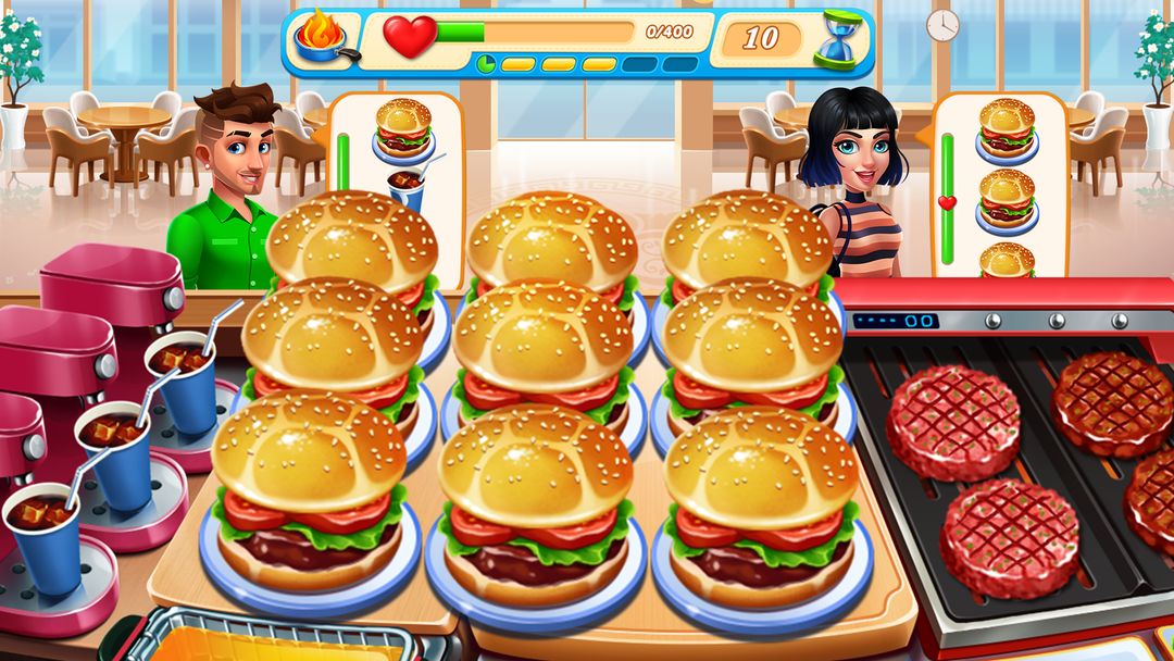 Cooking Train - Food Games ภาพหน้าจอเกม