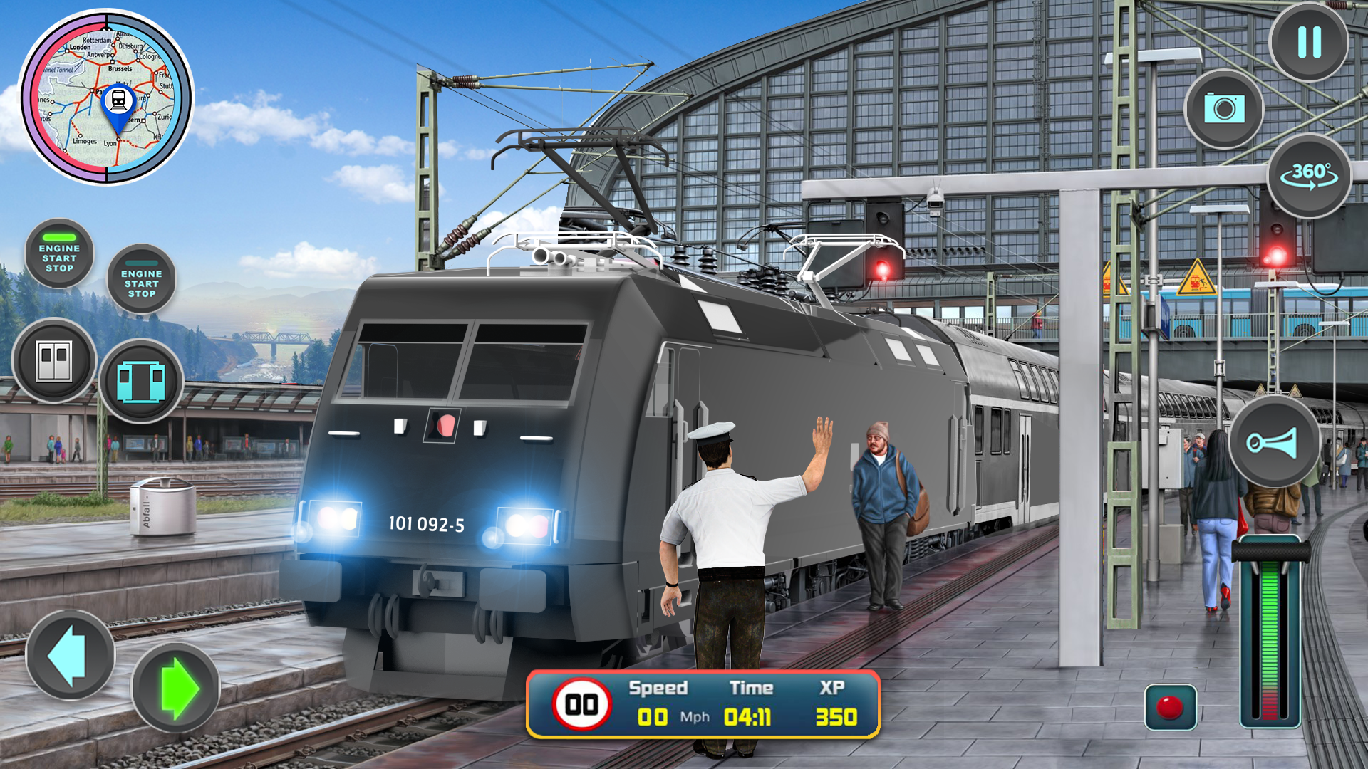 Screenshot 1 of cidade Comboio motorista jogos 5.1.4