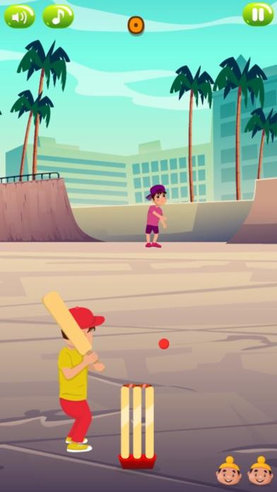Screenshot of Gully Cricket Battle
