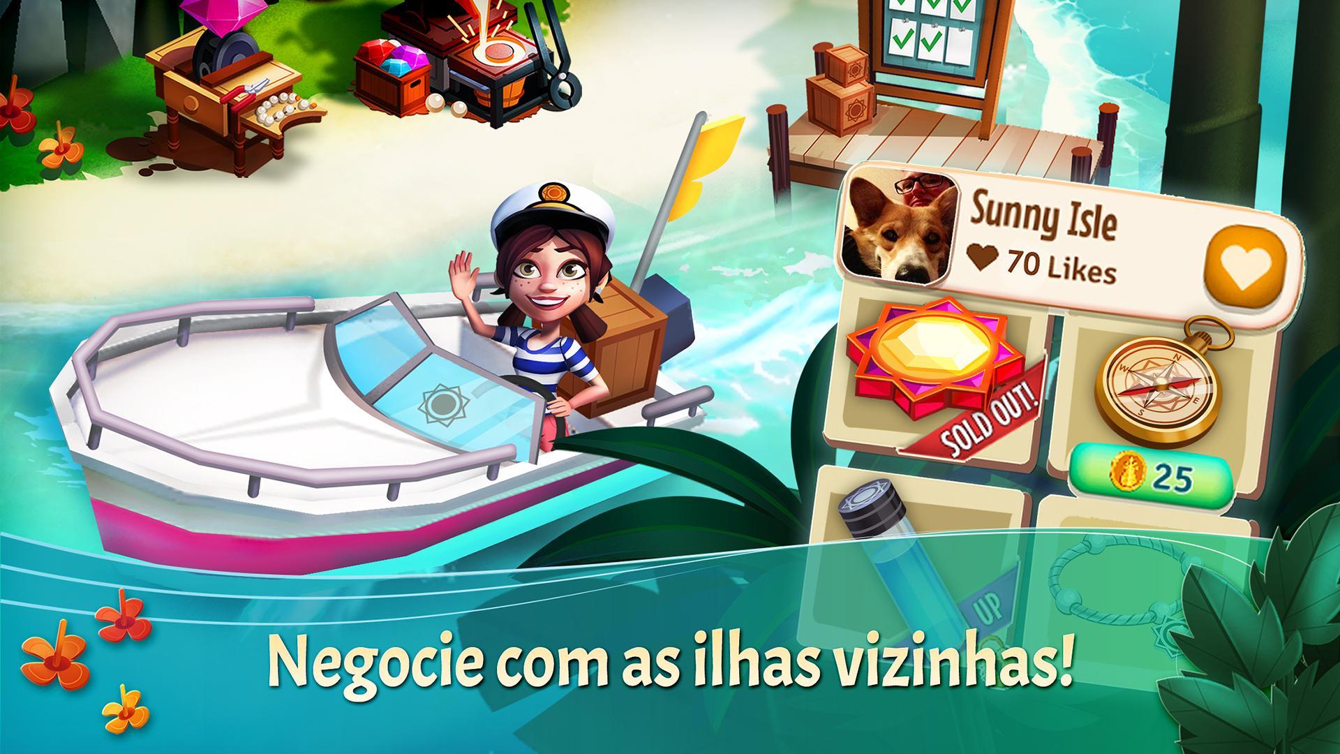 Captura de Tela do Jogo FarmVille 2: Paraíso Tropical