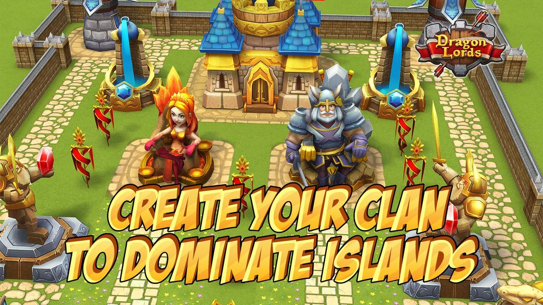 Screenshot of Dragon Lords: 3D strategy