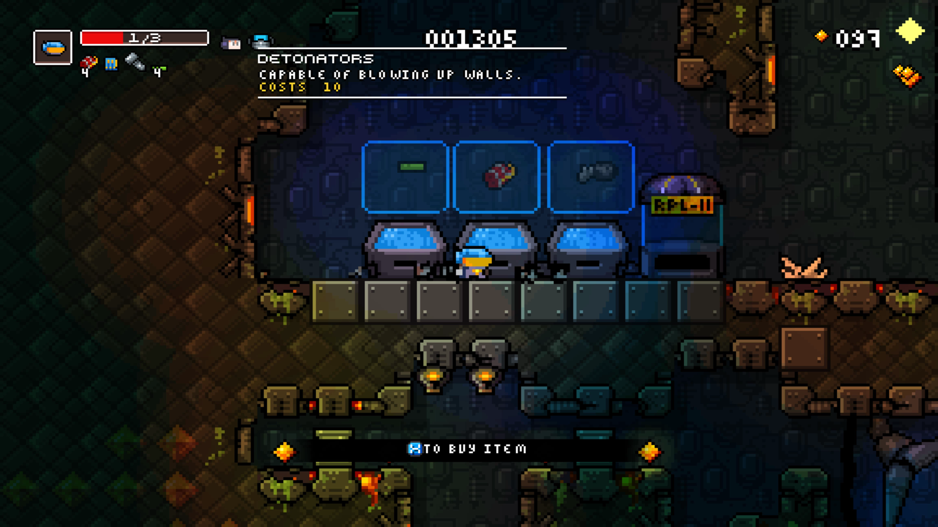 Meganoid Game Screenshot