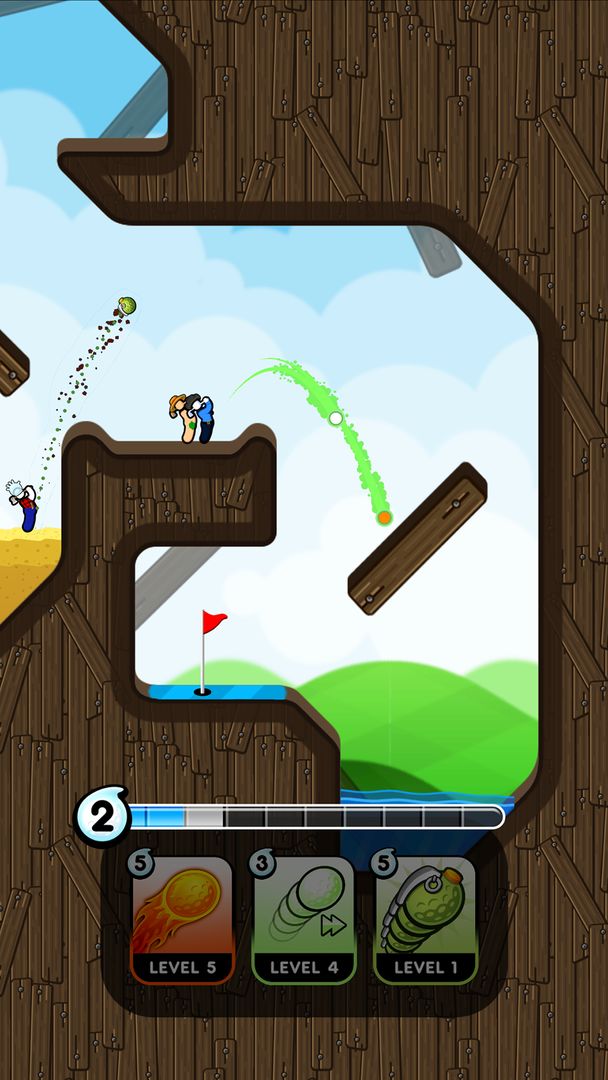Screenshot of Golf Blitz