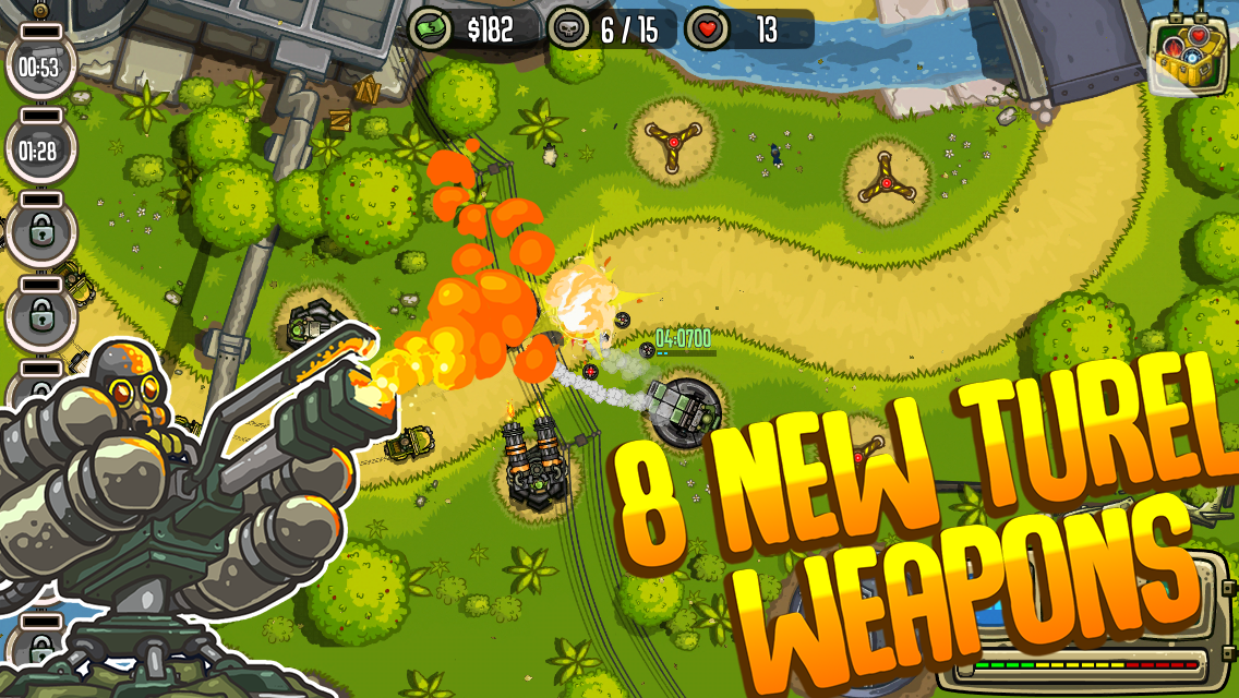 Modern Defense HD Game Screenshot