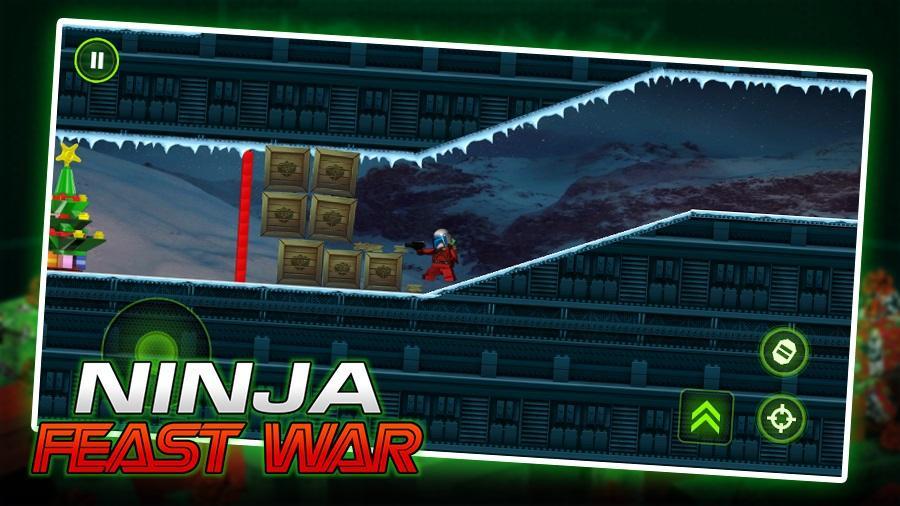 Ninja Toy Shooter - Ninja Go Feast Wars Warrior ภาพหน้าจอเกม