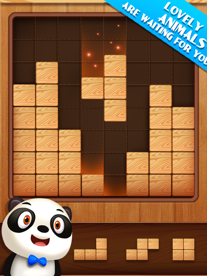 Скриншот игры Wooden Block Free