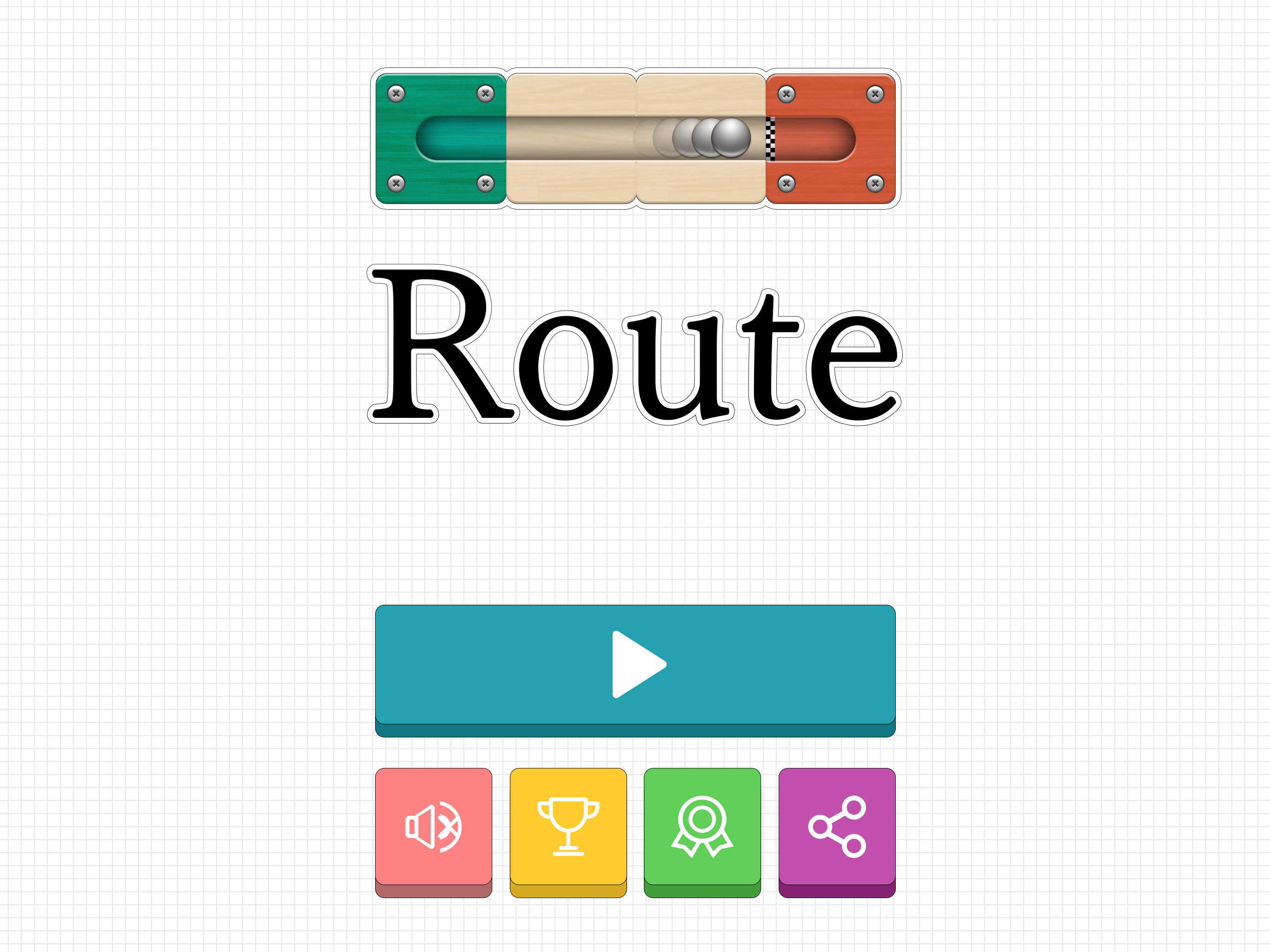 Route - slide puzzle game 게임 스크린샷