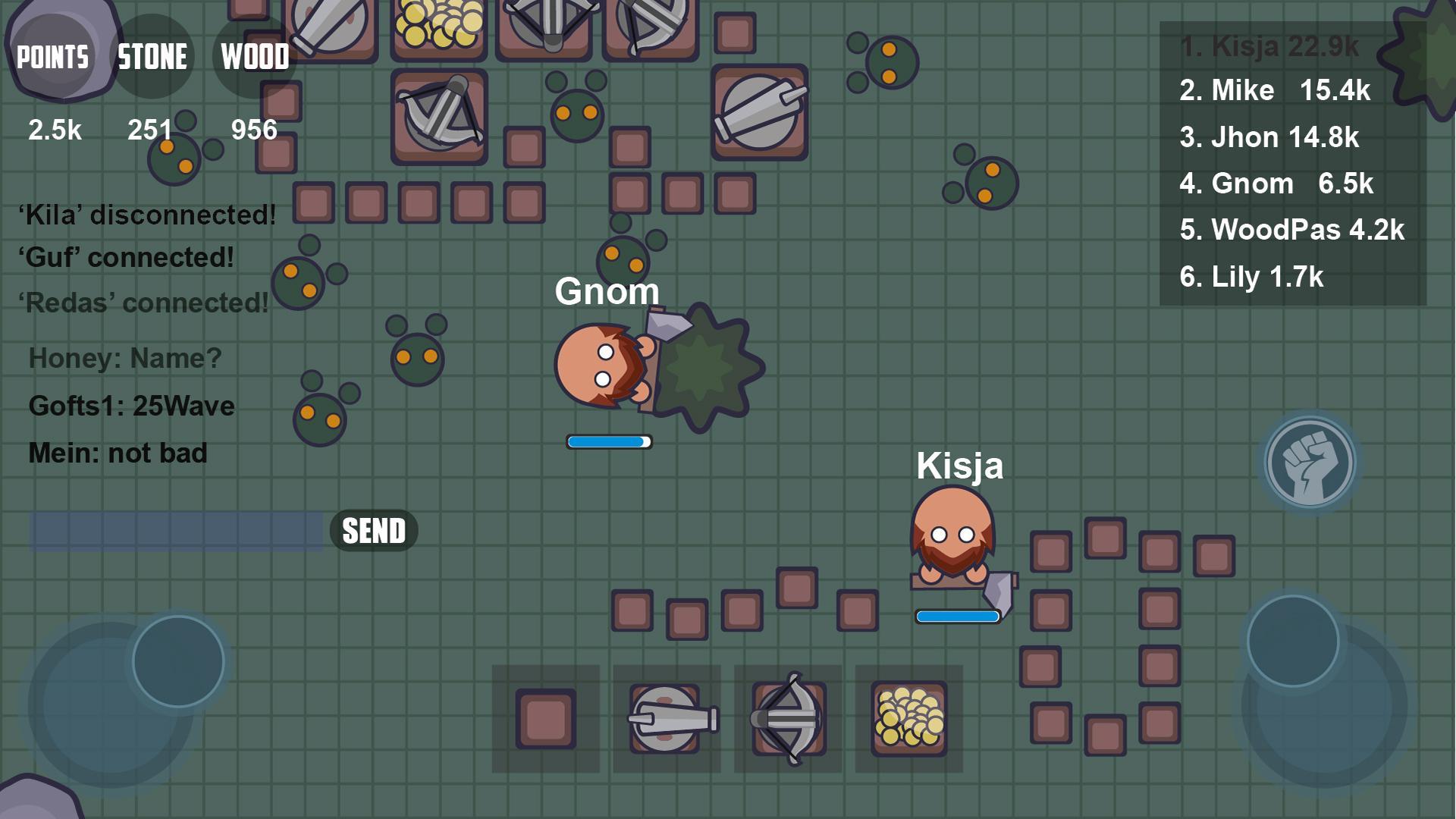 zombios.io online multiplayer Game Screenshot