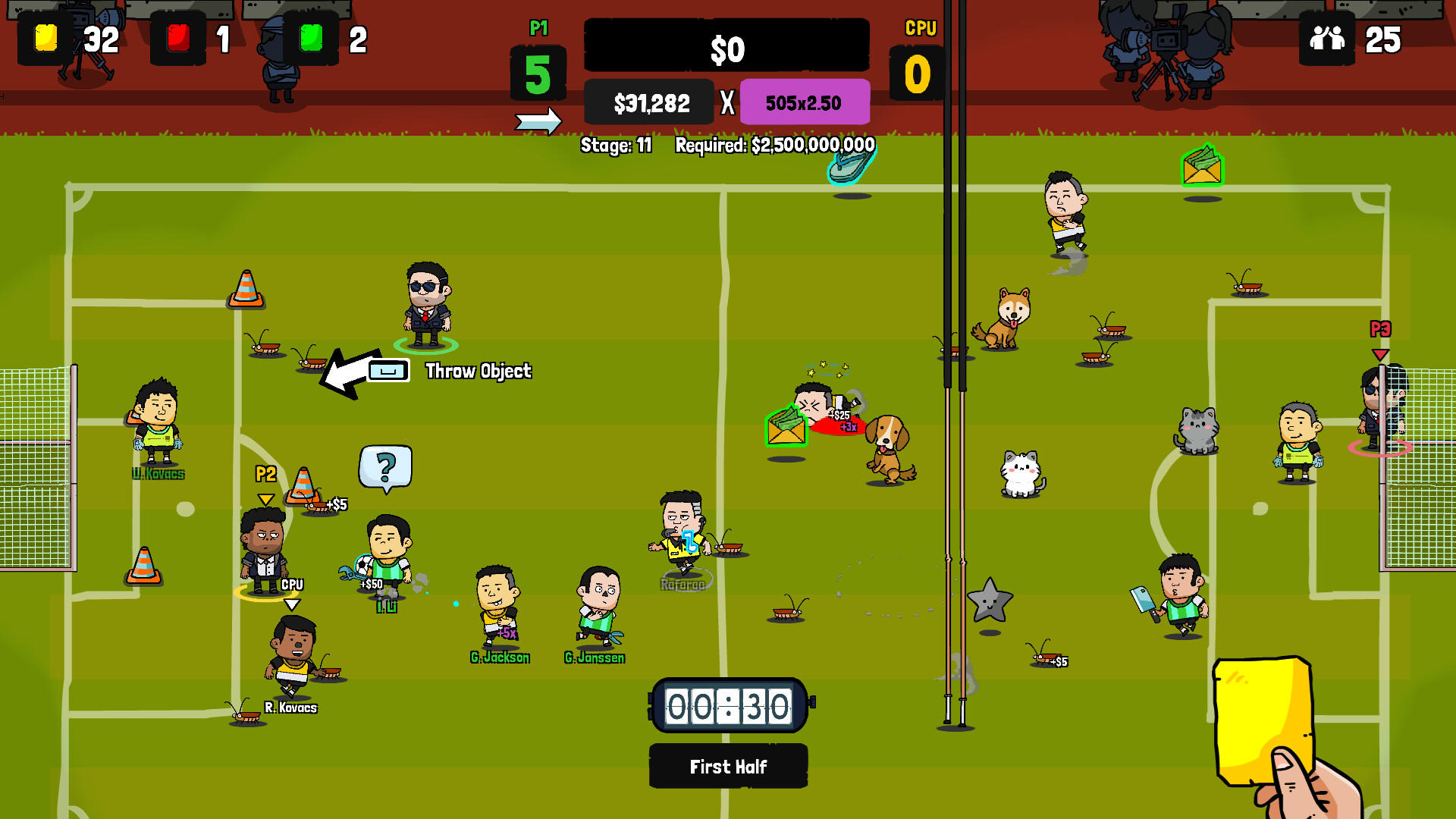 Super Senseless Soccer Game Screenshot