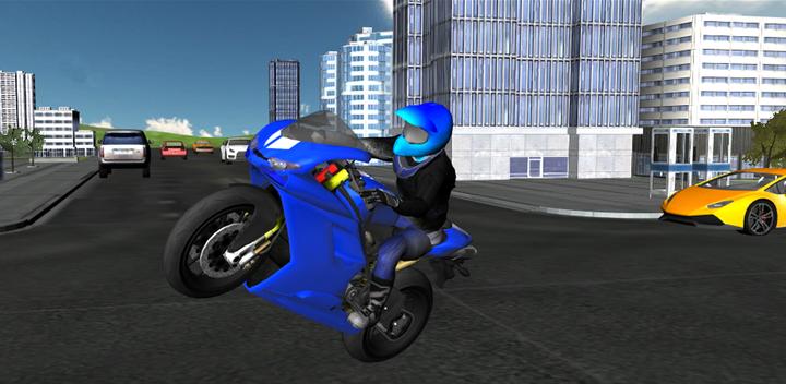 Banner of Extreme Motorbike Jump 3D 