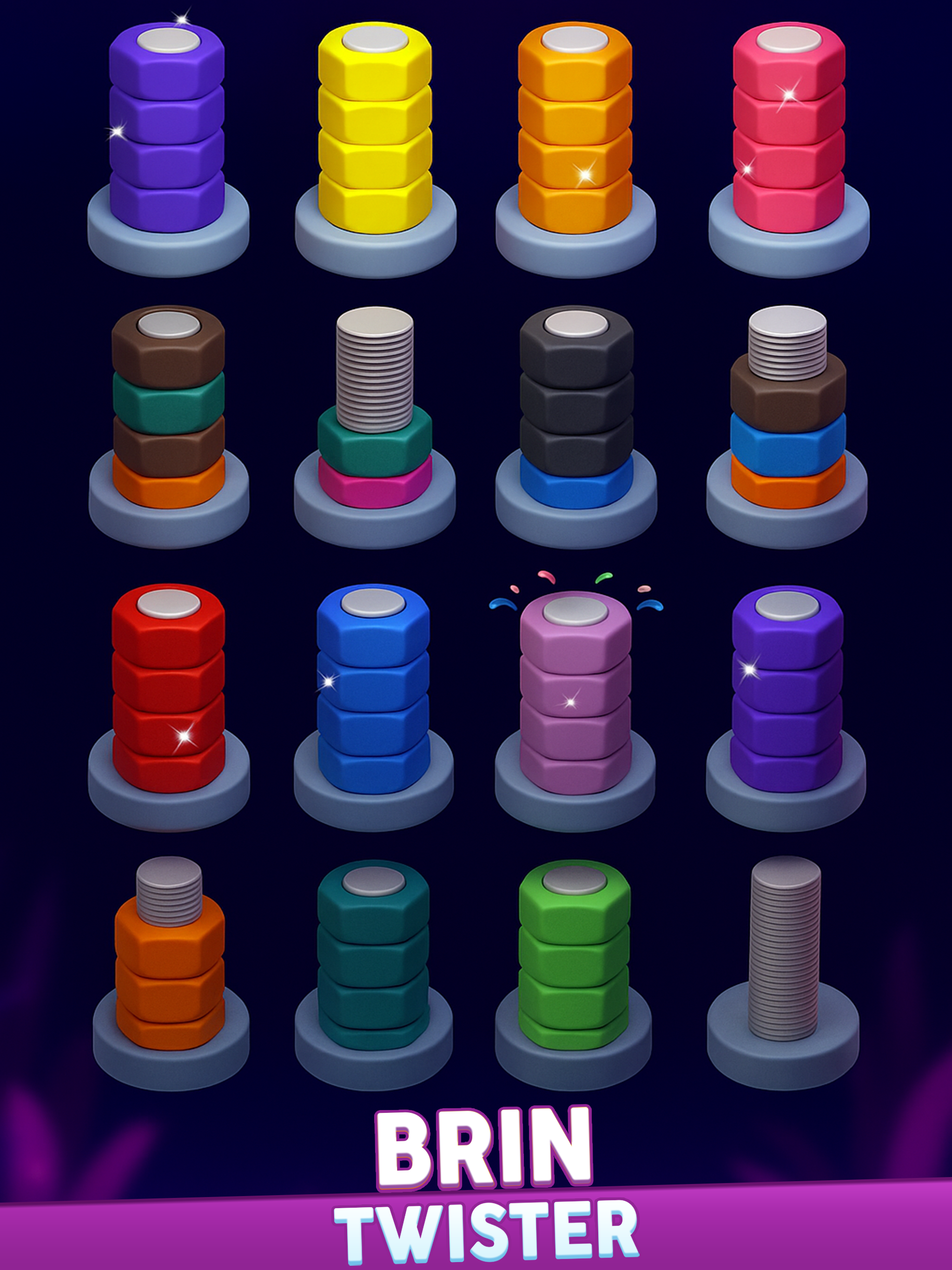 Nuts And Bolts: Screw Sort Game Screenshot